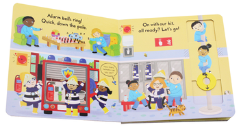 Бумажная книга «Busy Fire Station» - фото №4 - миниатюра