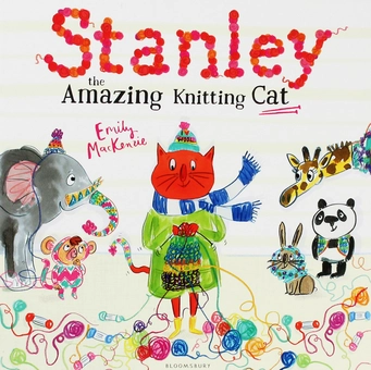 Бумажная книга «Stanley the Amazing Knitting Cat», автор Эмили Маккензи - фото №1 - миниатюра