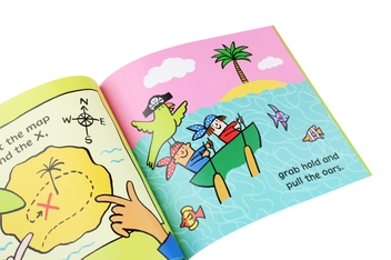 Бумажная книга «Go, Go, Pirate Boat», автор Катрина Чарман - фото №6 - миниатюра