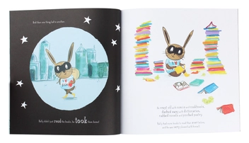 Бумажная книга «Wanted! Ralfy Rabbit, Book Burglar», автор Эмили Маккензи - фото №6 - миниатюра
