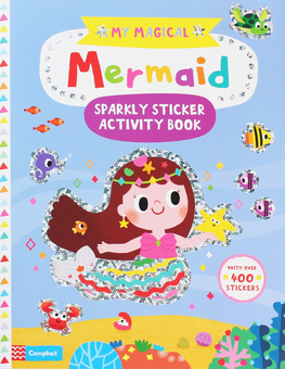 Бумажная книга «Mermaid. Sparkly Sticker Activity Book» - фото №1 - миниатюра