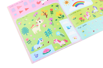 Бумажная книга «Unicorn. Sparkly Sticker Activity Book» - фото №3 - миниатюра