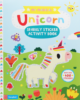 Бумажная книга «Unicorn. Sparkly Sticker Activity Book» - фото №1 - миниатюра