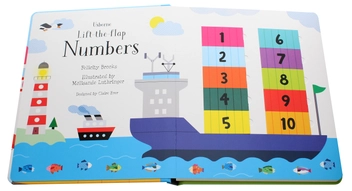 Паперова книга «Lift-the-Flap Numbers», автор Фелісіті Брукс - фото №4 - мініатюра