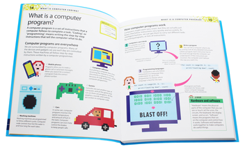 Бумажная книга «Computer Coding for Kids. A unique step-by-step visual guide, from binary code to building games», автор Кэрол Вордерман - фото №4 - миниатюра