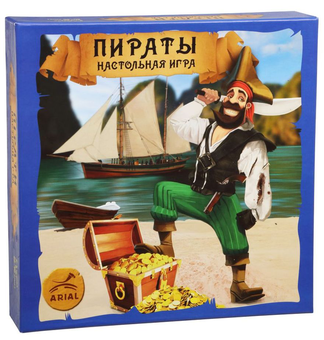 Бумажная «Настольная игра Arial Пираты», автора Без автора– фото №1