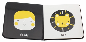 Паперова книга «Baby Touch. Faces. A black-and-white-book» - фото №4 - мініатюра
