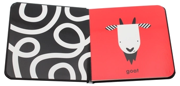 Паперова книга «Baby Touch. Animals. A black-and-white book» - фото №4 - мініатюра