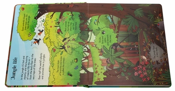 Бумажная книга «Look Inside the Jungle», автор Минна Лейси - фото №4 - миниатюра