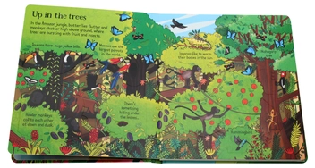 Бумажная книга «Look Inside the Jungle», автор Минна Лейси - фото №5 - миниатюра