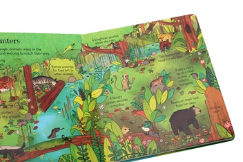 Бумажная книга «Look Inside the Jungle», автор Минна Лейси - фото №6 - миниатюра