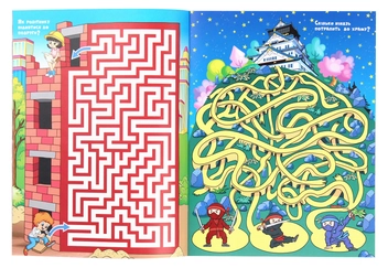 Паперова книга «Казкові лабіринти для дітей (рожева)» - фото №5 - мініатюра