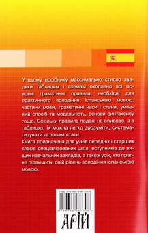 Бумажная книга «Іспанська граматика в таблицях», автор Ю. Лучко - фото №2 - миниатюра