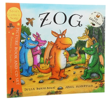 Паперова книга «Zog (+CD-ROM)», автор Джулія Дональдсон - фото №4 - мініатюра