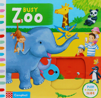 Бумажная книга «Busy Zoo» - фото №1 - миниатюра