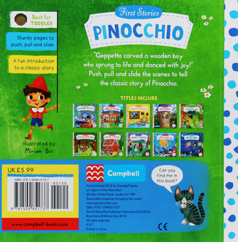 Бумажная книга «Pinocchio» - фото №2 - миниатюра
