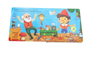 Бумажная книга «Pinocchio» - фото №4 - миниатюра