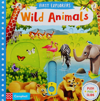 Паперова книга «First Explorers: Wild Animals» - фото №1 - мініатюра