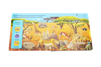Паперова книга «First Explorers: Wild Animals» - фото №4 - мініатюра