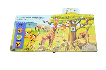 Паперова книга «First Explorers: Wild Animals» - фото №5 - мініатюра