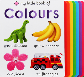 Бумажная книга «My Little Book of Colours», автор Роджер Придди - фото №1 - миниатюра