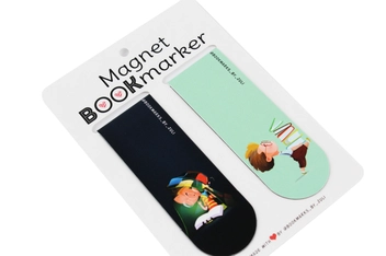  «Набор магнитных закладок для книг Bookmarks Накрив сон 2 шт (376)», бренда Bookmarks - фото №6 - миниатюра