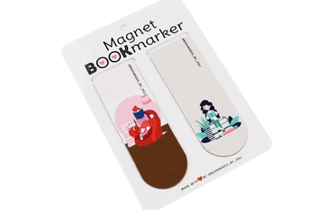  «Набор магнитных закладок для книг Bookmarks My books 2 шт (383)», бренда Bookmarks - фото №6 - миниатюра