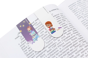  «Набор магнитных закладок для книг Bookmarks Hello new book 2 шт (390)», бренда Bookmarks - фото №7 - миниатюра
