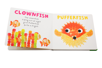 Бумажная книга «Alphaprints: Silly Squid and other Fishy Friends », автор Роджер Придди - фото №5 - миниатюра