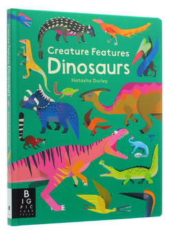 Бумажная книга «Creature Features. Dinosaurs», автор Наташа Дёрли - фото №3 - миниатюра