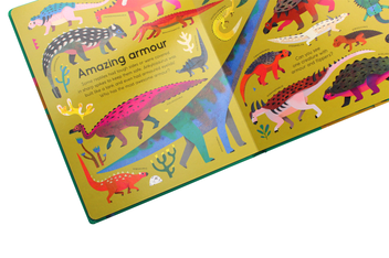 Бумажная книга «Creature Features. Dinosaurs», автор Наташа Дёрли - фото №6 - миниатюра