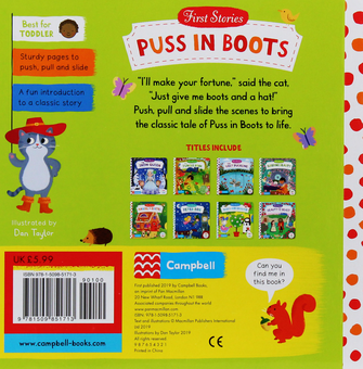 Паперова книга «Puss in Boots» - фото №2 - мініатюра