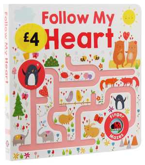 Бумажная книга «Follow My Heart. Maze Book», автор Эми Чепмен - фото №3 - миниатюра
