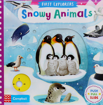 Бумажная книга «Snowy Animals» - фото №1 - миниатюра