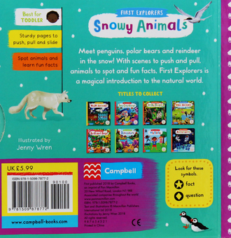 Бумажная книга «Snowy Animals» - фото №2 - миниатюра