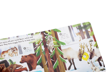 Бумажная книга «Snowy Animals» - фото №5 - миниатюра