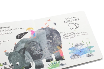 Паперова книга «Hello, Mrs Elephant!» - фото №4 - мініатюра