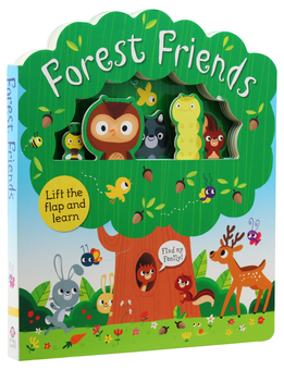 Паперова книга «Forest Friends», авторів Пенні Вормс, Еймі Чапман, Емі Олівер - фото №3 - мініатюра