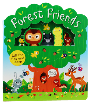 Паперова книга «Forest Friends», авторів Пенні Вормс, Еймі Чапман, Емі Олівер - фото №1 - мініатюра