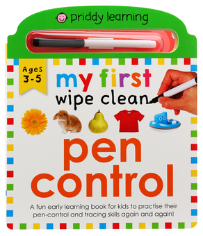 Паперова книга «My First Wipe Clean Pen Control (+ фломастер)», авторів Еймі Чапман, Наталі Мандей, Емі Олівер - фото №1 - мініатюра