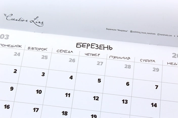Паперова книга «Календар кота Iнжира. 2020 рік», автор Борис Фенюк - фото №5 - мініатюра