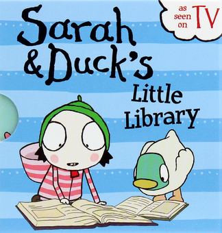 Бумажная книга «Sarah and Duck Little Library» - фото №3 - миниатюра
