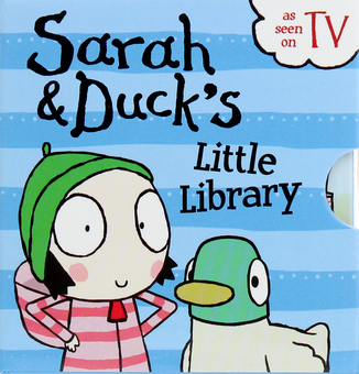 Бумажная книга «Sarah and Duck Little Library» - фото №4 - миниатюра