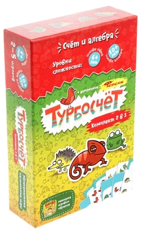  «Настольная игра Банда Умников Турбокомплект 2 в 1 (4623721120312)», бренда Банда Умников - фото №1 - миниатюра
