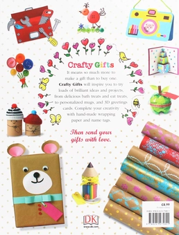 Бумажная книга «Crafty Gifts. Packed with Ideas for Presents, Wrapping, and Cards», автор Джейн Булл - фото №2 - миниатюра