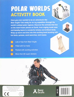 Бумажная книга «Bear Grylls Sticker Activity: Polar Worlds», автор Беар Гриллс - фото №2 - миниатюра