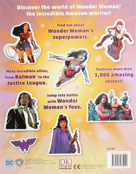 Бумажная книга «DC Wonder Woman. Ultimate Sticker Collection» - фото №2 - миниатюра