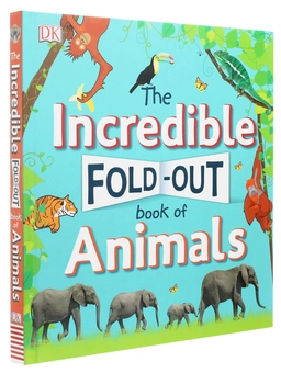 Бумажная книга «The Incredible Fold-Out Book of Animals» - фото №3 - миниатюра