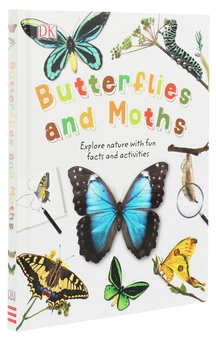 Паперова книга «Butterflies and Moths. Explore Nature with Fun Facts and Activities» - фото №3 - мініатюра