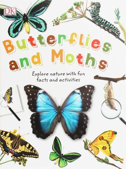 Паперова книга «Butterflies and Moths. Explore Nature with Fun Facts and Activities» - фото №1 - мініатюра
